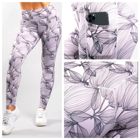BuffBunny Collection Limitless citrus lilac leggings - Picture 1 of 15